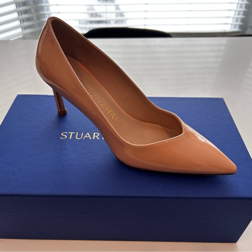 Authentic New in box Stuart Weitzman ANNY 70 heels